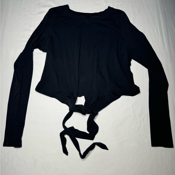 Lululemon Women's Time to Restore Long Sleeve Black Size‎ 4 - Picture 1 of 5